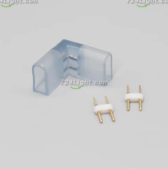 8x16 LED NEON Strip Light Accessories Strip Connector and Installation Clips