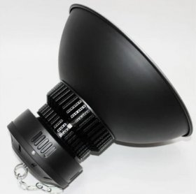 100W High Power Fin Heat Sink LED IP44 Waterproof LED High Bay Light with Aluminum Reflector