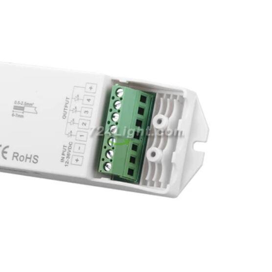 EV4 RGBW RGBWW Amplifier 4 Channel 12V-36V Signal Repeater