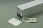 1 Meter 39.4â€ Aluminum LED Suspended Tube Light LED Profile Diameter 56mm suit 75mm Flexible led strip light