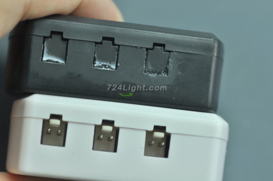 LED Junction Box 3Pin 6Pin LED Adapter Junction Box With DC Adapter L803