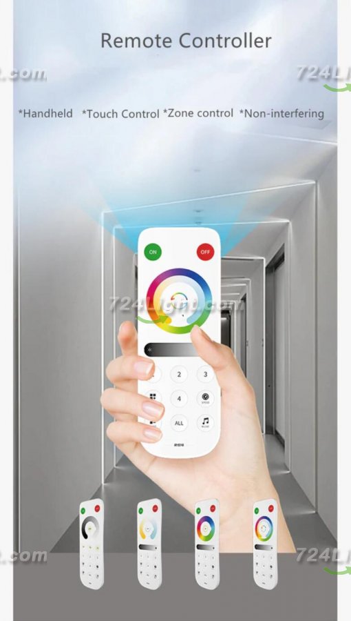 New PWM LED Controller Bluetooth Music Controller for LED Strips and LED Lights iOS/Android App Control