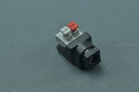 Female Male 2.1mm X 5.5mm DC Power Connector DIY Spring Clamp Quick Fix