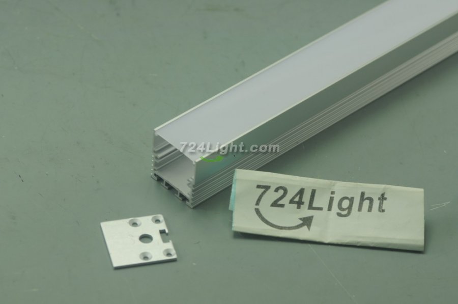 1 Meter 39.4â€ Aluminum LED Suspended Tube Light LED Profile Diameter 30mm suit 30mm Flexible led strip light