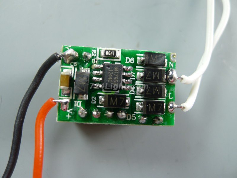 4-5x1W LED Power Supply 300mA DC 9V-18V Output AC 85-265V Input Bare Board LED Driver For LED Bulbs