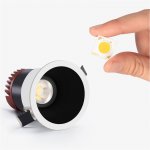 5W HOTEL LIVING ROOM DEEP ANTI-GLARE SPOTLIGHT EMBEDDED COB WALL WASHER CREE CHIP HIGH DISPLAY FINGER NARROW EDGE