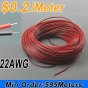 Wholesale LED Extension Cable Wire Cord 2Pin tinned copper wire Line Free Cutting 1M - 100M (3.28foot - 328foot) 22AWG for led strips single color 3528 5050 Strip Light