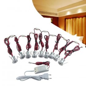 110v/220v AC Dimmable Anti-Fog Downlight Set Angle 30°/120° Opening 25mm Mini Star Lights Kit