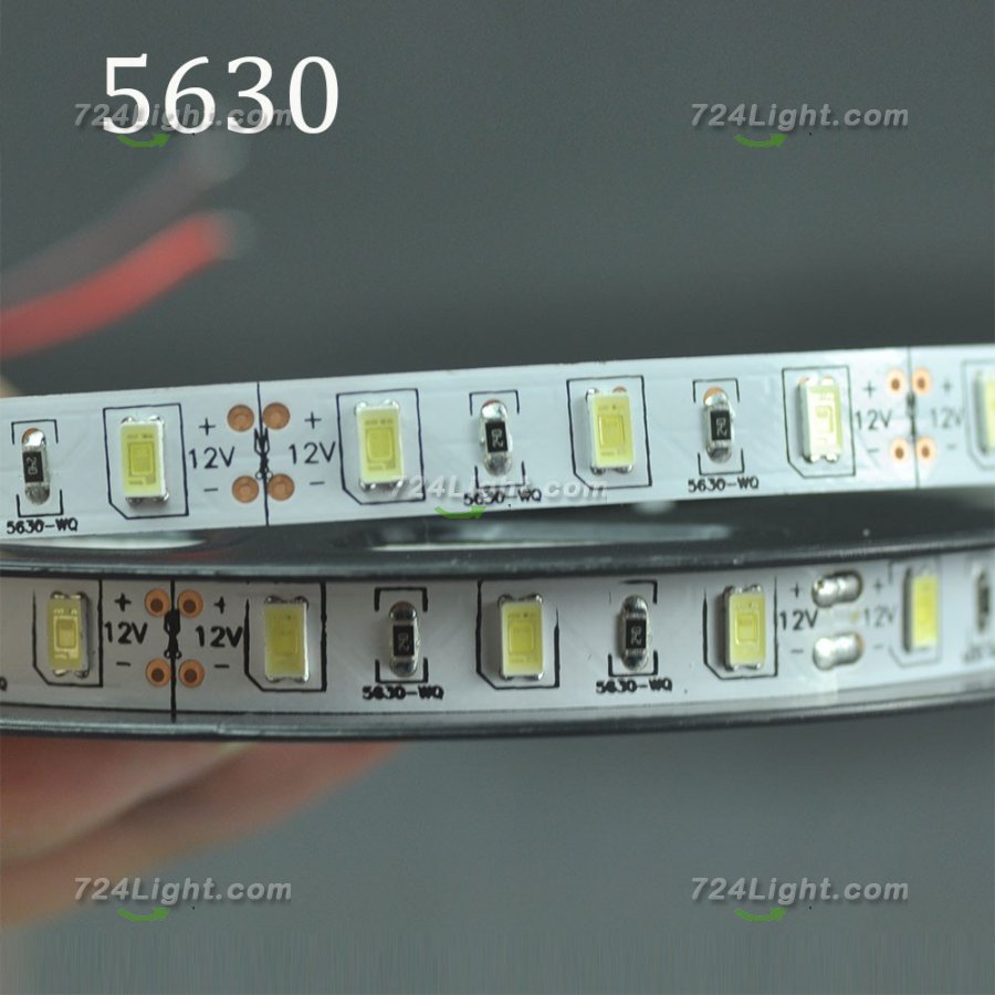 LED Strip Light SMD5630 Flexible 12V Strip Light 5 meter(16.4ft) 300LEDs