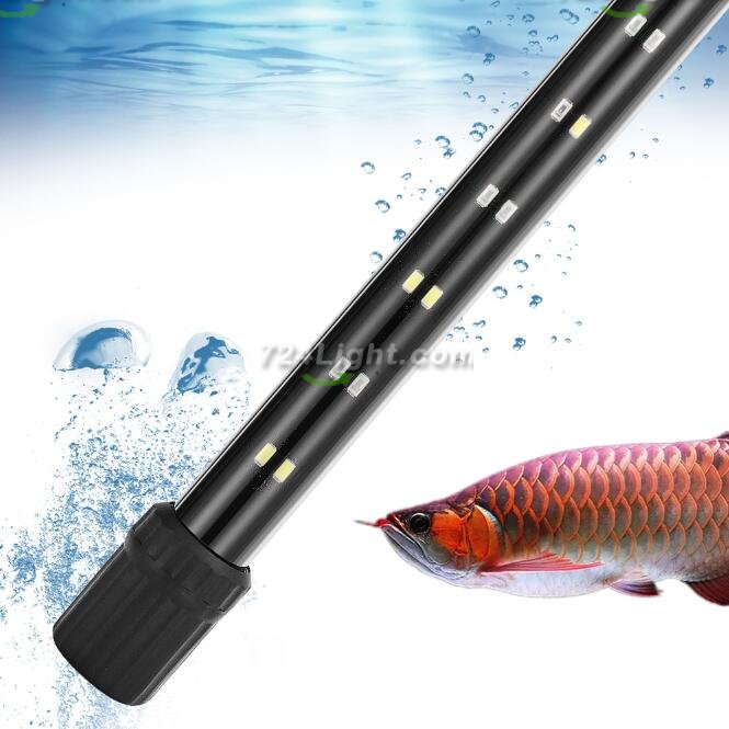 Aquarium LED Light Waterproof Fish Tank Light with Switching Colors Fish Tank Background Light Multi-Colored Tube Light for Decoration