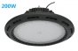 200W UFO LED High Bay Light Fixture 17000LM CRI>80 IP65 Waterproof 100-277VAC Non-Dimmable for Warehouse & Supermarket