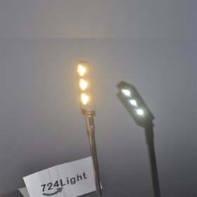 3W LED Jewelry Showcase Standing Spot Light Warm White Pure White 3*1W LED Cellphone Showcase Standing Spotlight