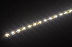 1.2Meter Black Superbright Waterproof LED Strip Bar 39.3inch 5050 5630 Rigid LED Strip 12V With DC connector