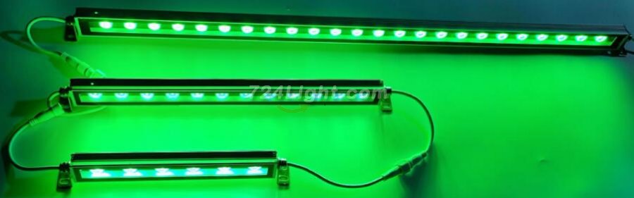 40'' RGBW SMD5050 24V 72W LED Wall Washer Light, Tempering Glass Cover IP67 Waterproof Grade,Energy Saving Linear Strip Light Supplies for Bridge, Hotel, Mega Bar Christmas Advertising Boards, Billboard,Building Commercial Lighting