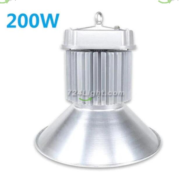 200W High Power COB IP65 Waterproof LED High Bay Light with Aluminum Reflector