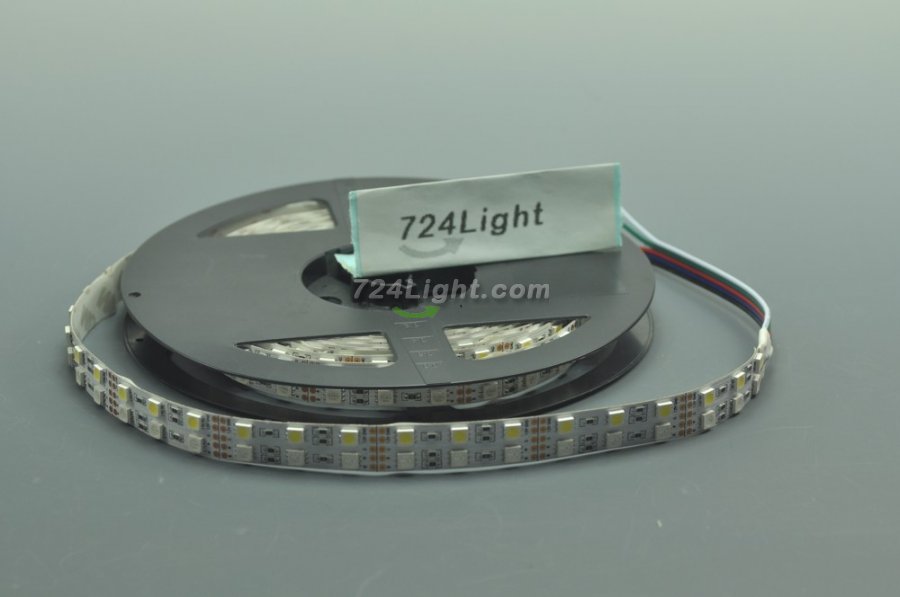 Double Row 5050 RGBW Strip Light 15mm width 5meter(16.4ft) 600LEDs