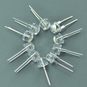 8mm Super bright Straw Hat Led lamp