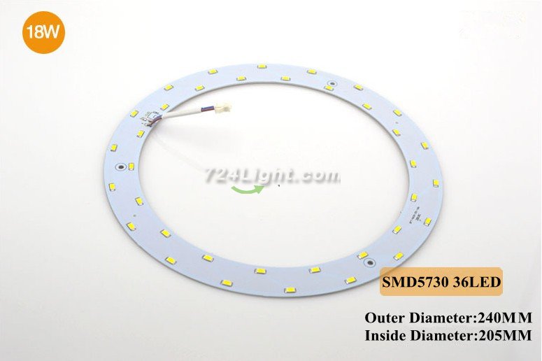 5730 Led Dome Light Plate SMD5730 High Brightness Circular LED Aluminum Plate