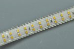 Double Row SMD 2835 AC 110V Strip 220V Strip 240V Strip Light 12MM 120LED 1M 5050 Single Color High Voltage Rope Light(1-100meters)