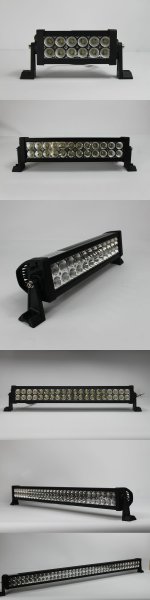 240W Off Road LED Light Bar Double Row 80*3W CREE LED Work Light For Car Driving