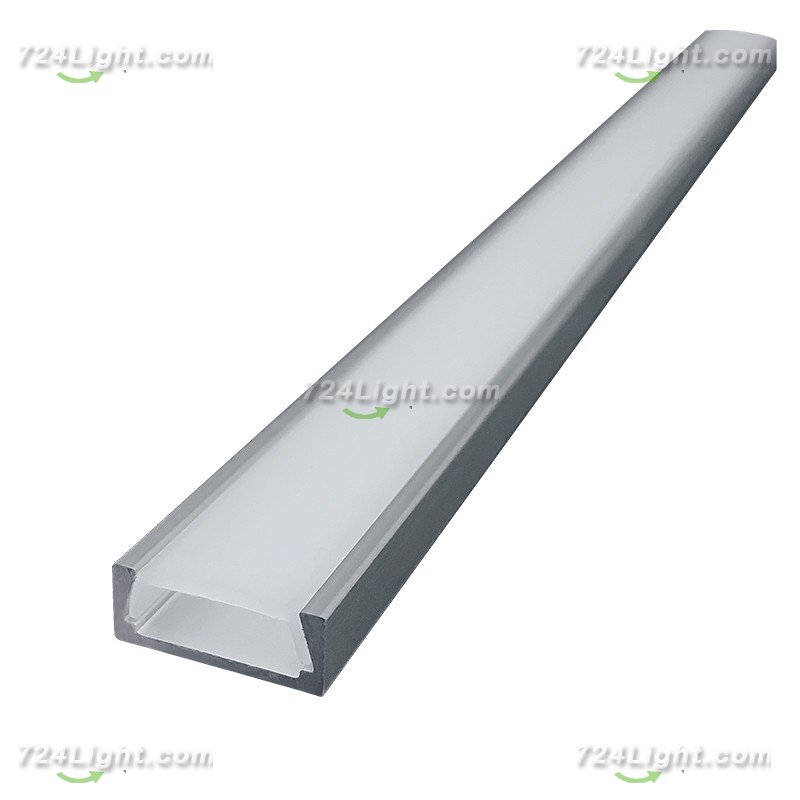 1506 Easy installation seamless docking cabinet office line light hard light strip aluminum groove shell kit