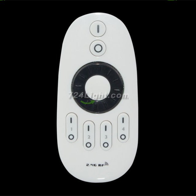 LED 2.4G Wireless Remote For WW/CW LED Bulbs and Dual White LED Strip