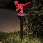 Solar Garden Light, Waterproof Acrylic Lawn Light for Garden, Yard, Pathway, Party, Porch Decoration