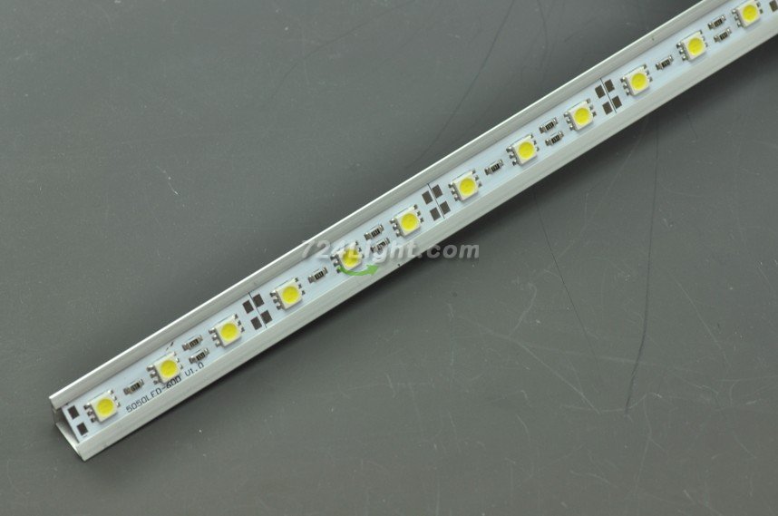 LED Aluminium Profile LED Strip Light Aluminium Profile 1M V Flat Type Rail Aluminium