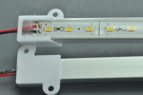 12V 1Meter Waterproof Strip light 40inch 5630 Rigid LED Strips Bar Aluminium Profile Rigid Strip Light
