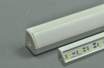 2.5 meter 98.4" LED Aluminium Profile LED Strip Light Aluminium Profile V Flat Type Rail Aluminium