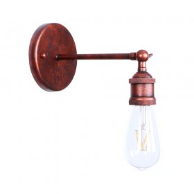 American country pastoral modern Edison light bulb retro single head aisle living room mini decoration simple small wall lamp