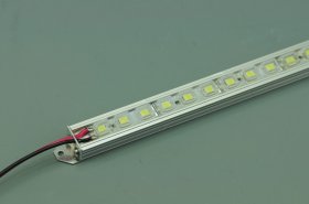 1Meter Waterproof LED Strip Bar With Square Lens 39.3inch 5050 Rigid LED Strip 12V With DC connector