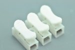 Easy Connector Quick Fix Spring Clamp Terminal Block Connector 380V 10A 3 Way Easy Fit