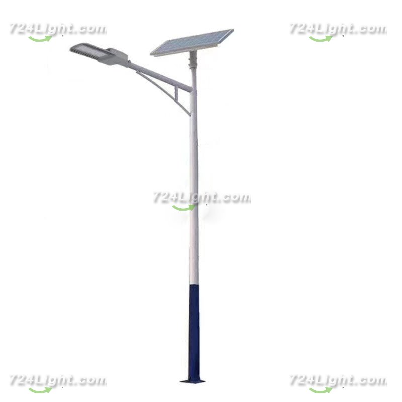 Solar Light, 6 Meters 80W Solar Street Light Project Outdoor Lighting Street Light LED High Power Road Light