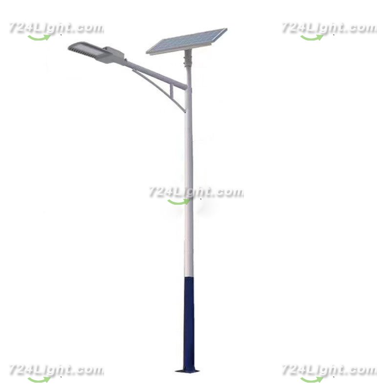 Solar Light, 6 Meters 50W Solar Street Light Project Outdoor Lighting Street Light LED High Power Road Light