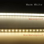 5 / 10 Pack SMD5630 Rigid LED Strip lighting 72LEDs per Meter with U Aluminum Shell