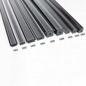 LED Profile LED Aluminum Channel Smaple Kit - 9 Models -50cm Each