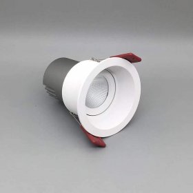 12W Downlight Led Spotlight Aluminum Embedded Anti-glare Aisle Light Home Background Wall Ceiling Light