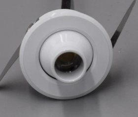 Mini Directional 1W LED Downlight Dia.37mm Recessed LED Light Small Downlight Cabinet LED Light