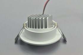 3W CL-HQ-02-3W LED Down Light Cut-out 68.5mm Diameter 3.3" White Recessed Dimmable/Non-Dimmable LED Down Light