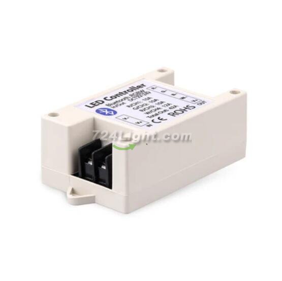 RGB/RGBW LED Strip Light Bluetooth Controller Phone APP Control for 5050 3528 RGB RGBW LED Strip Lights (Suitable for iOS & Android System)