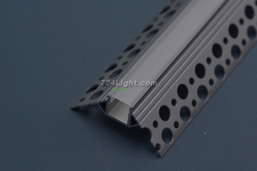 1Meter/3.3ft LED Wall Corner Channel 50.6mm x 22.8mm Seamless Led Housing