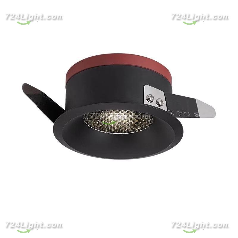 5W Downlight LED Cellular Mesh Anti-Glare Spotlight Lightweight Ceiling Light Embedded Downlight Home Spotlight