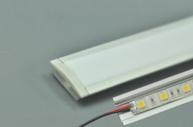 2 Meter 78.7â€ LED Aluminium Super Slim 8mm Extrusion Recessed LED Aluminum Channel LED Profile With Flange