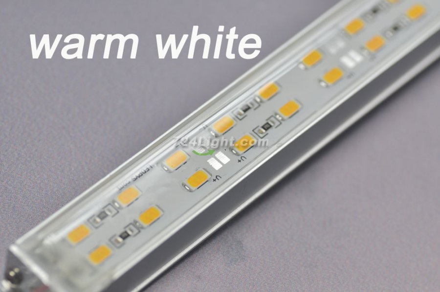 0.5Meter Double Row Waterproof LED Strip Bar 20inch 5630 Rigid LED Strip 12V With DC connector 72LEDs