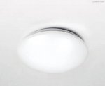 36W 19.68 inch (500mm) odern LED Flush Mount Ceiling Light Fixture Round Acrylic Shade White Finish Mushroom Shape and CCT changable with RF control