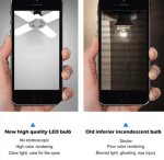 60W Deformable LED Garage Ceiling Lights 6000LM 6500K White 400W Equivalent CRI80+ E26/E27 Base