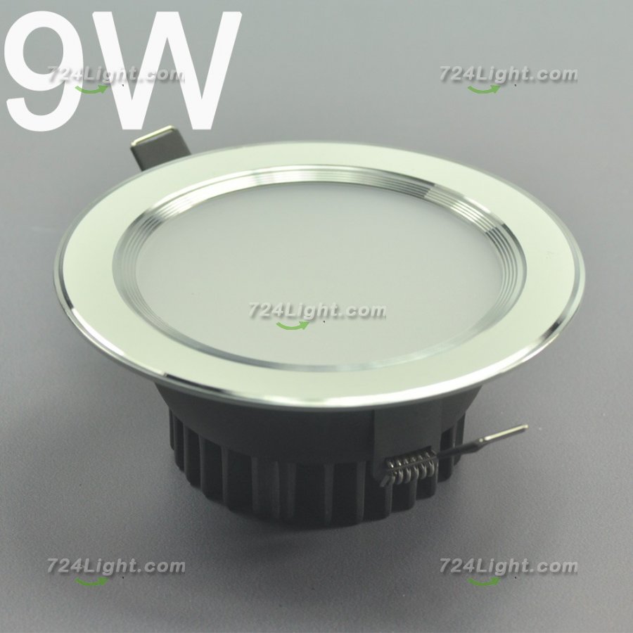 9W DL-HQ-102-9W Recessed Ceiling light Cut-out 106mm Diameter 5.5\" White Recessed Dimmable/Non-Dimmable LED Downlight