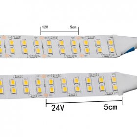 2835 DOUBLE ROW 240 LIGHTS 12V24V HIGHLIGHT 15mm SOFT LIGHT WITH SHOWCASE CABINET LIGHT STRIP