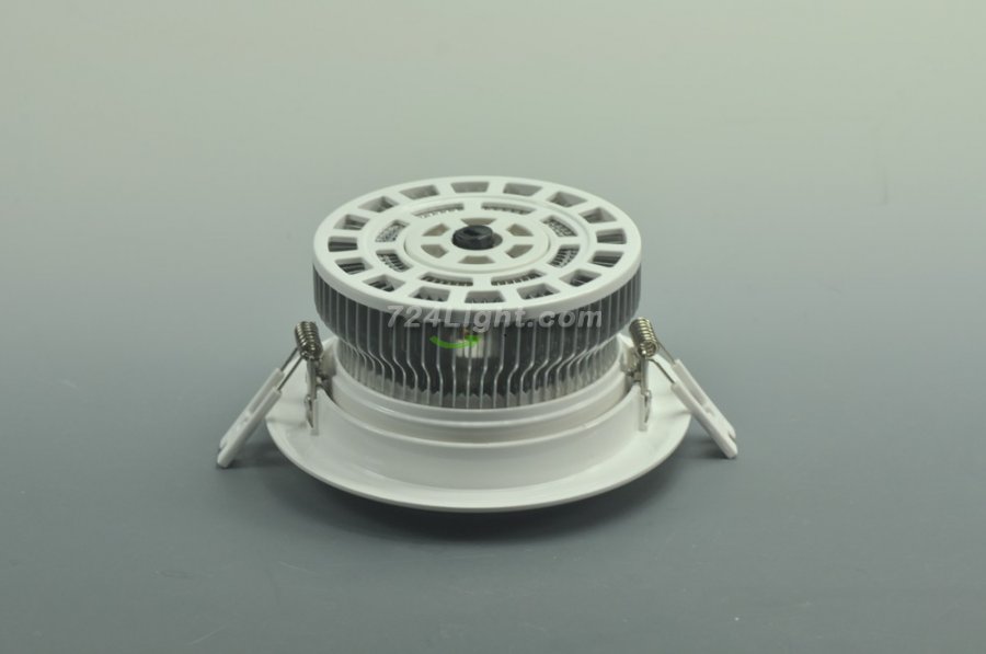 12W LD-CL-CPS-01-12W LED Down Light Cut-out 110mm Diameter 5.4" White Recessed Dimmable/Non-Dimmable LED Down Light